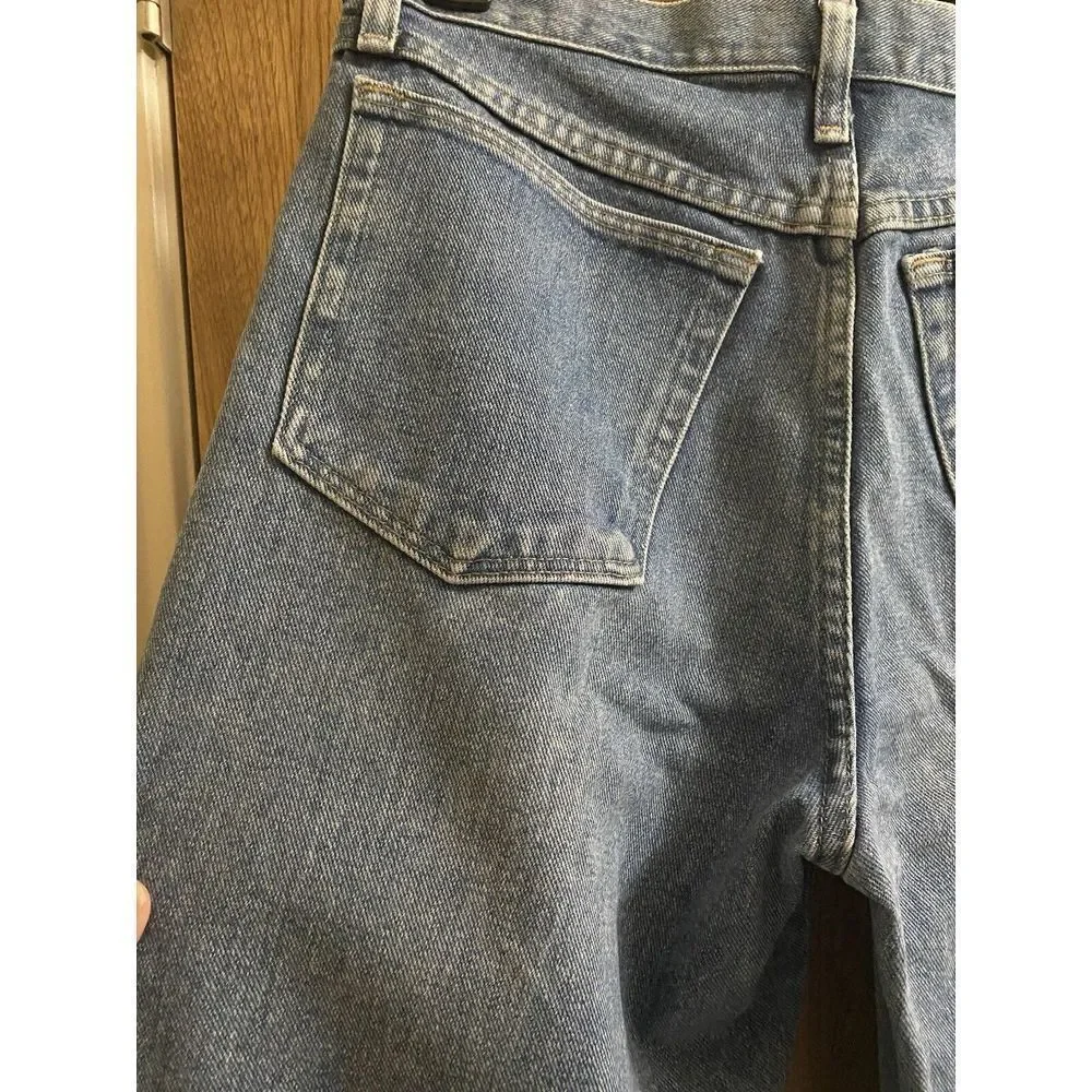 Twenty X Mens 32 x 34 Style 22 Relaxed Fit Faded Straight Leg Denim Blue Jeans